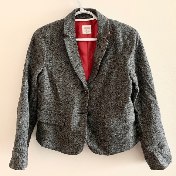 Tweed Gap blazer - lined, pockets - Picture 1 of 4